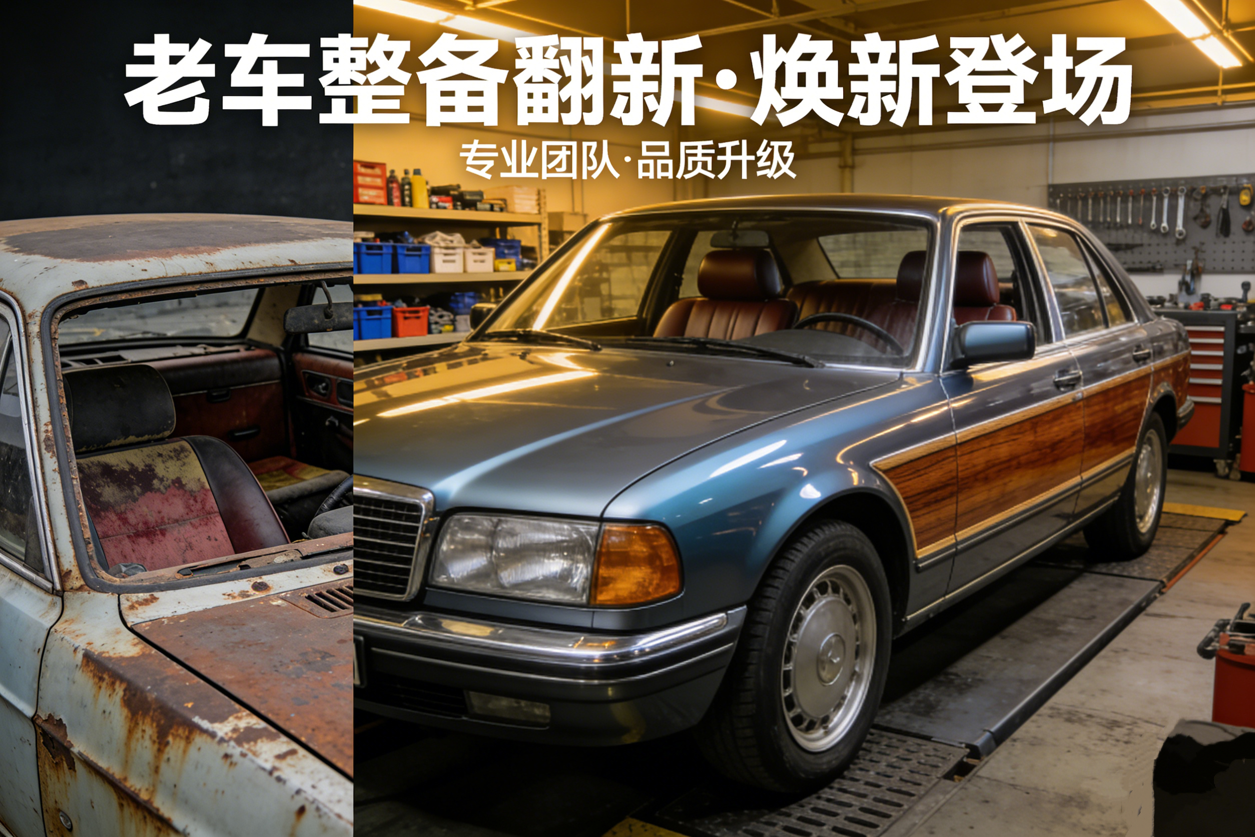 老车整备翻新